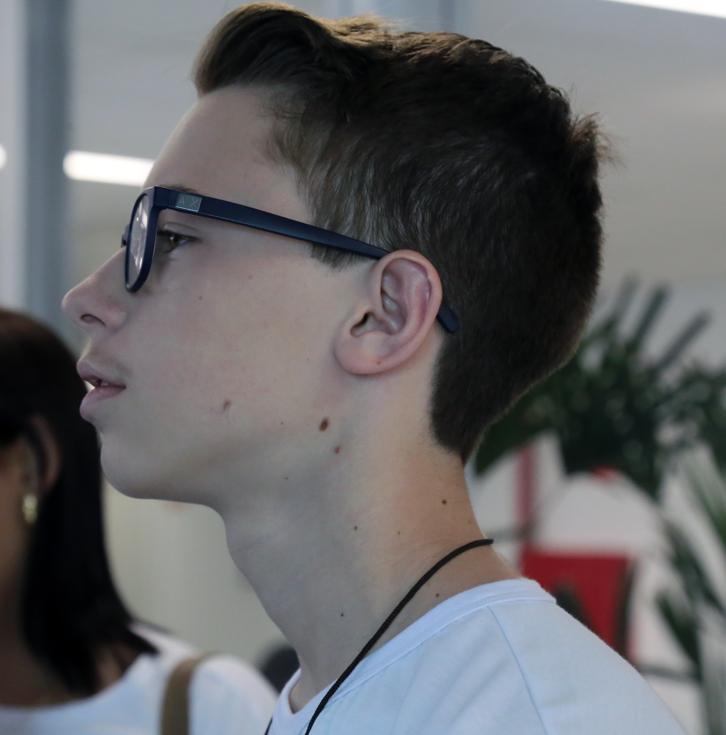 O jovem Rodolfo Queiroz